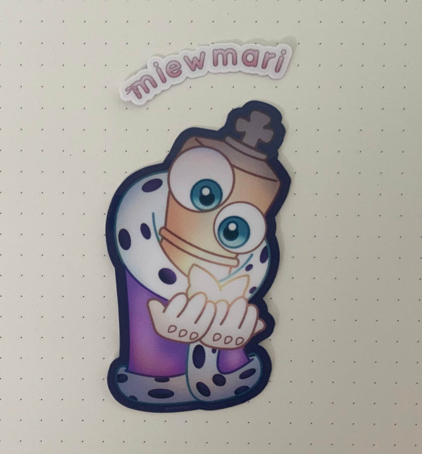 miewmari - Kinger Digital Circus - sticker - fanart