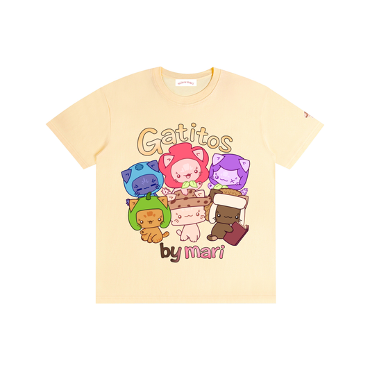 Gatitos by Mari - Pure Cotton Unisex T-Shirt