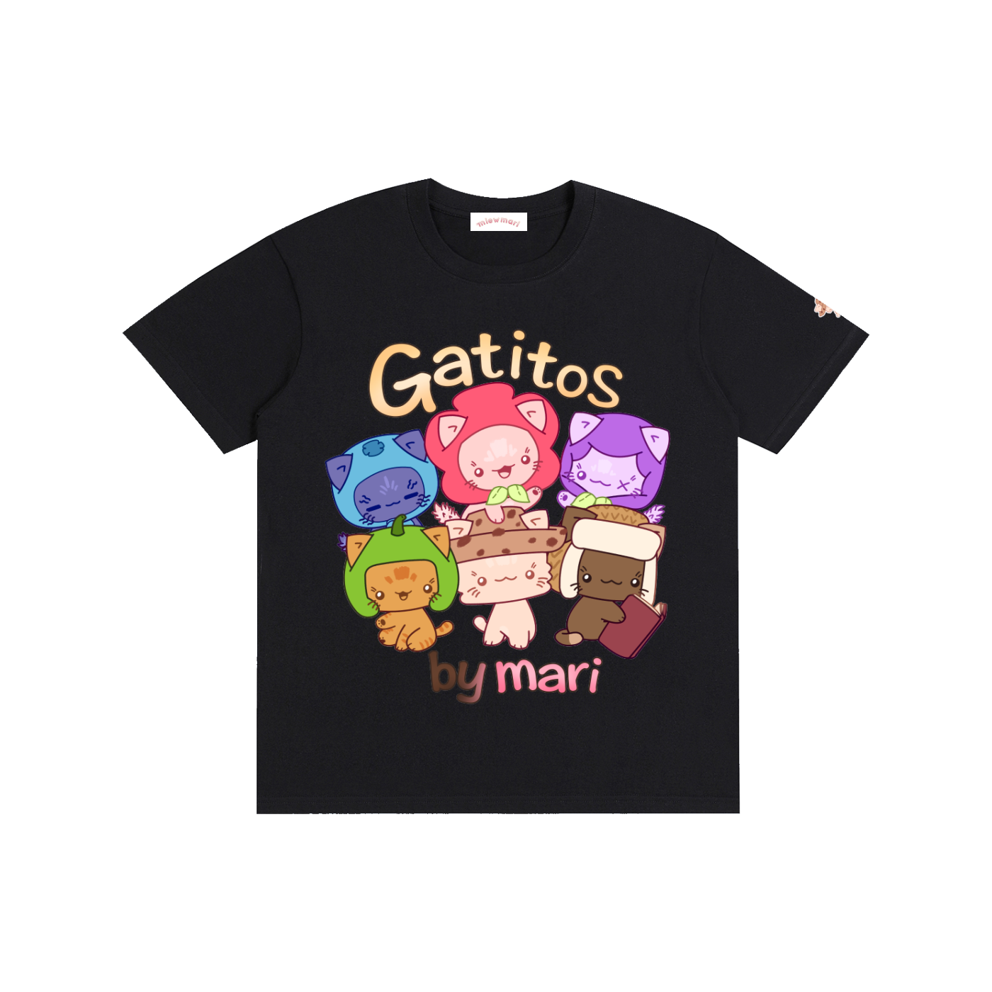 Gatitos by Mari - Pure Cotton Unisex T-Shirt