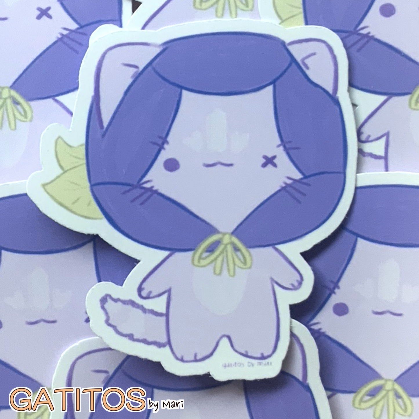 gatitos by mari - Stickers - Main Lineup - Glossy and Matte options