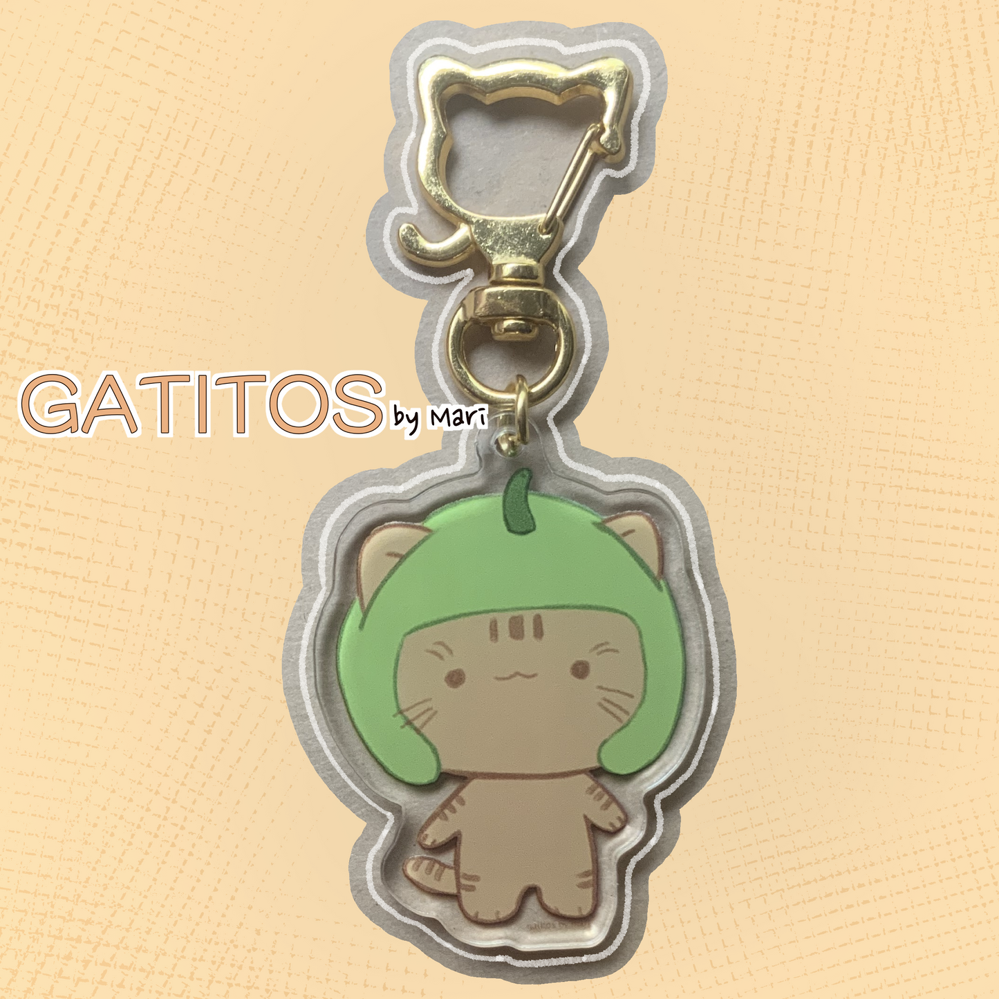 gatitos by mari - Main Crew Keychains - Clear Acrylic