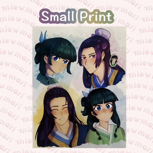 miewmari - Maomao and Jinshi Fanart - Small Print