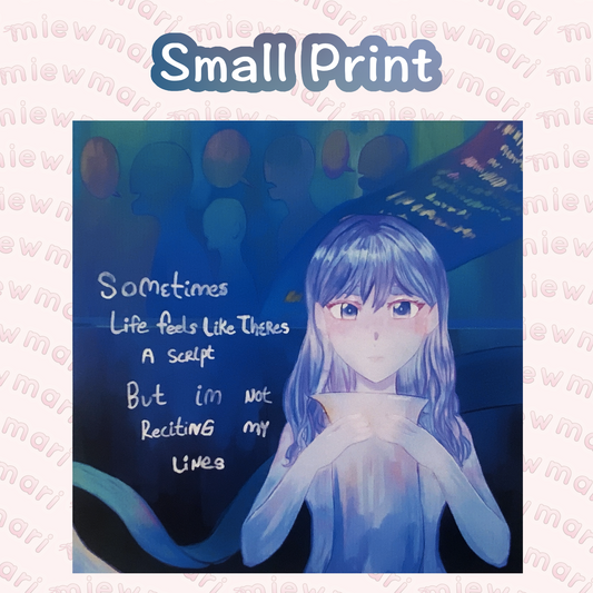 miewmari - Random Blurb - Small Print