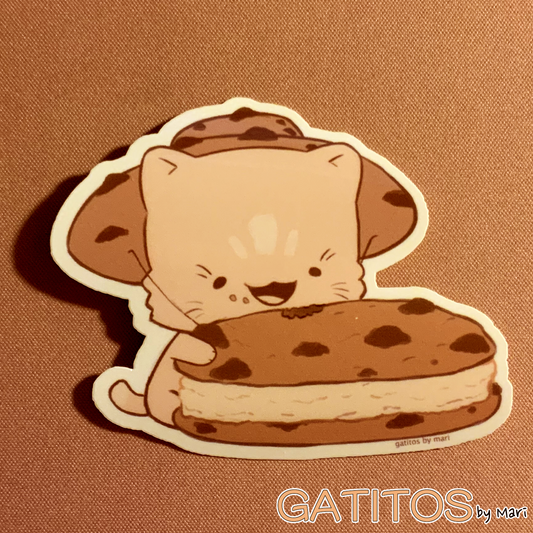 gatitos by mari - Stickers - Gatito Desserts