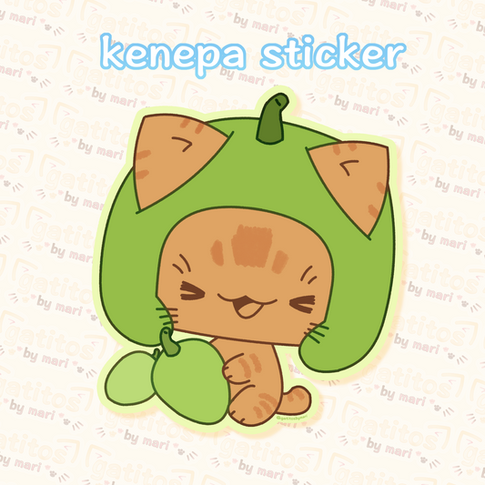 * gatitos by mari -  ˚.🫧༘⋆ Sticker - Kenepa - sabe a quenepa