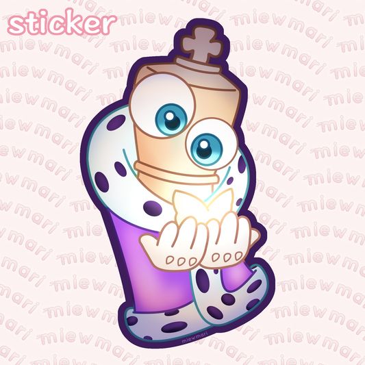 miewmari - Kinger Digital Circus - sticker - fanart