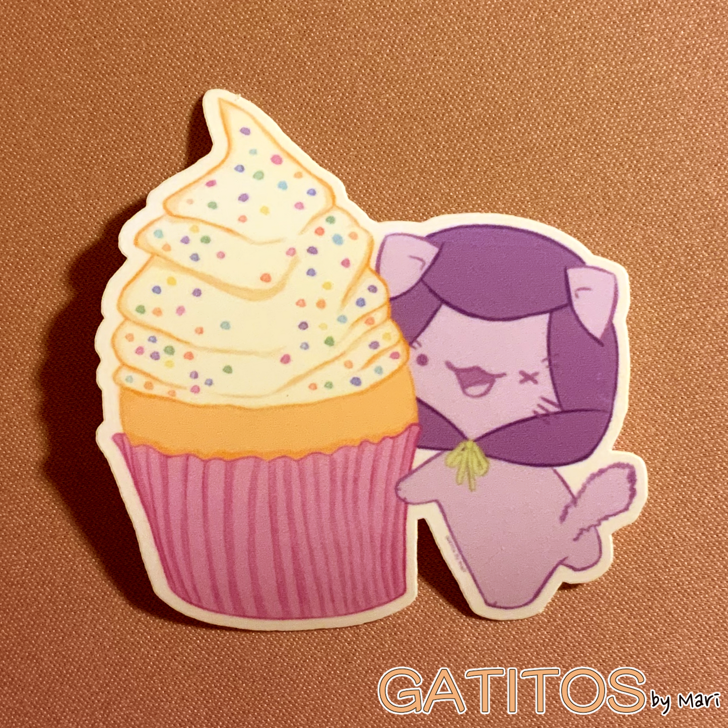 gatitos by mari - Stickers - Gatito Desserts